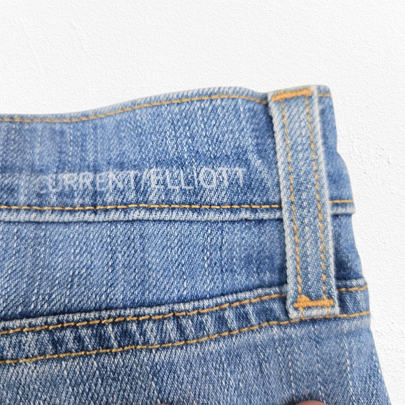 Current/Elliott The Stiletto Skinny Jeans Light Wash Carriage Size 31 USA Made - Picture 8 of 9